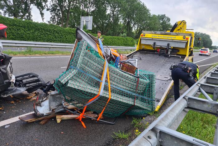 Meerdere voertuigen betrokken bij botsing
