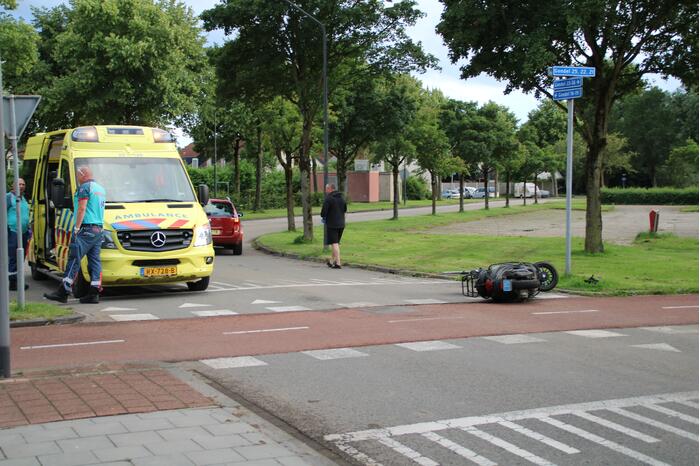 Schade bij ongeval op kruising