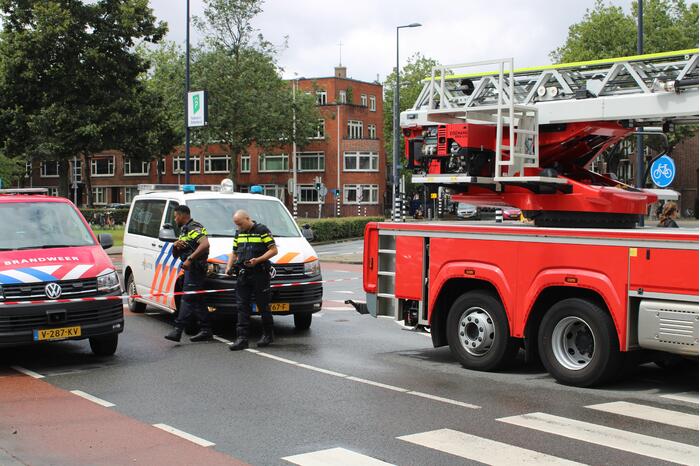 Brand in parkeergarage Museumpark