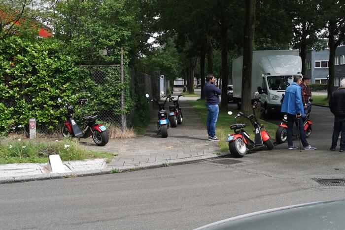 Ongeluk met elektrische scooter