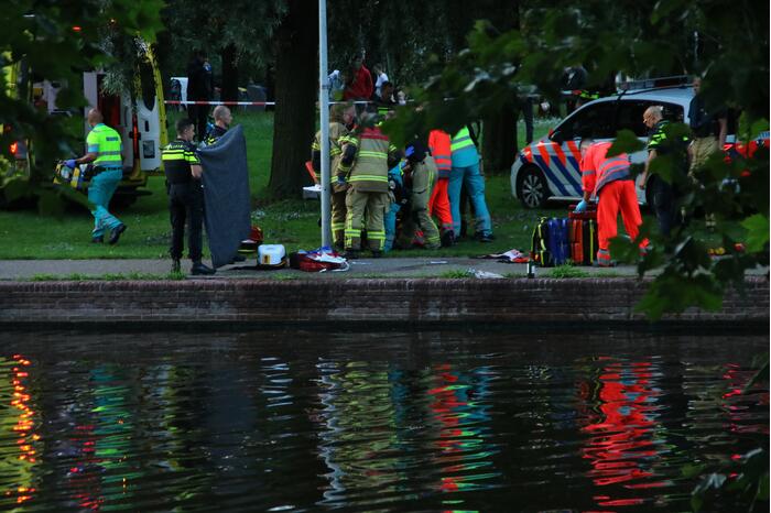Persoon zwaargewond door incident in Gerbrandypark