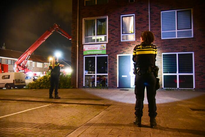 Grote politie inzet na melding woninginbraak