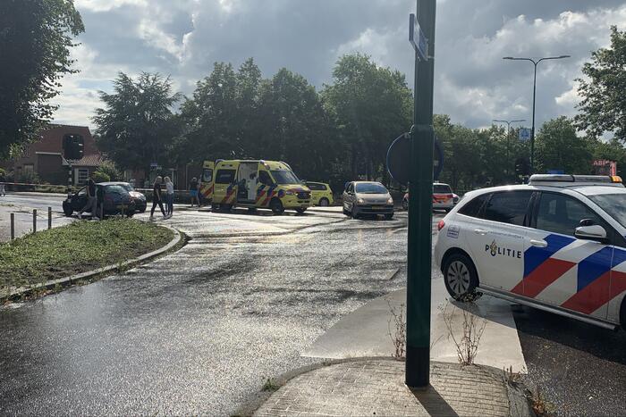 Persoon aangehouden bij verkeersongeval
