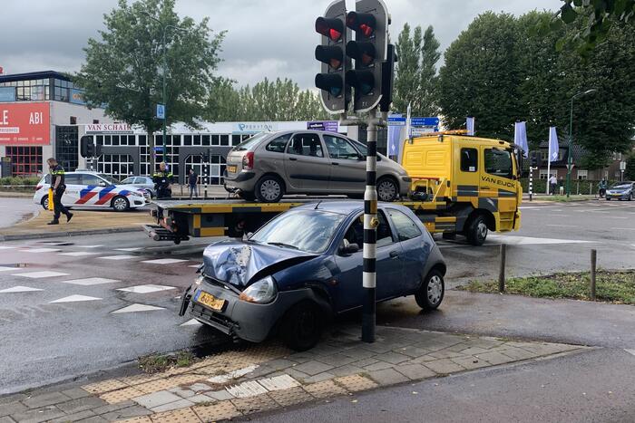 Persoon aangehouden bij verkeersongeval