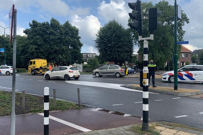 Persoon aangehouden bij verkeersongeval