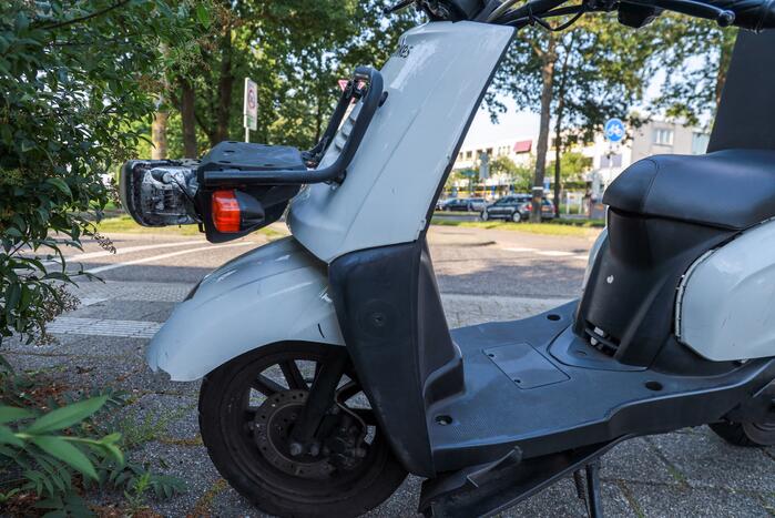 Scooter gestolen tijdens hulpverlening