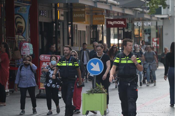 Politie lost waarschuwingsschot bij aanhouding na overval