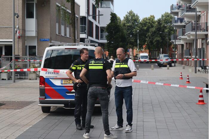 Politie lost waarschuwingsschot bij aanhouding na overval