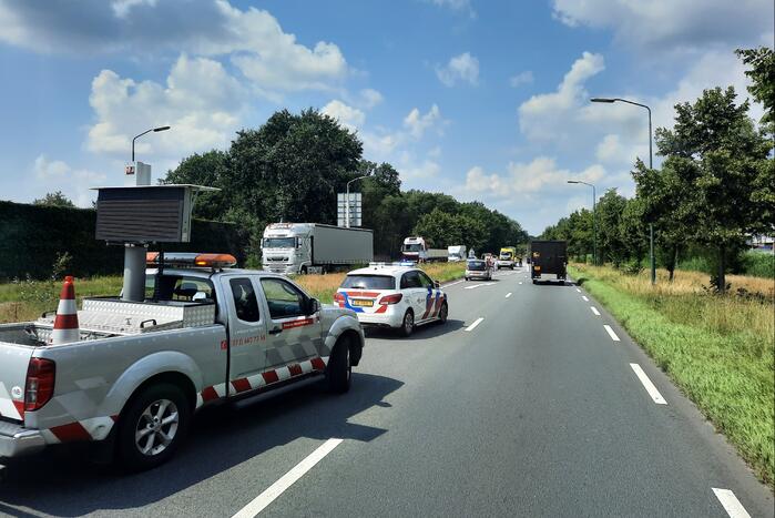 Flinke schade bij kop-staart aanrijding