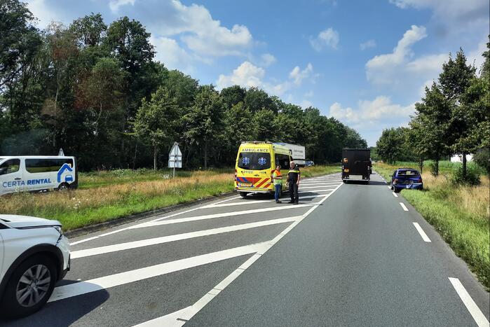 Flinke schade bij kop-staart aanrijding