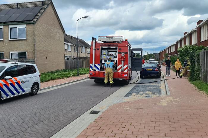 Diepvries veroorzaakt brand in schuur