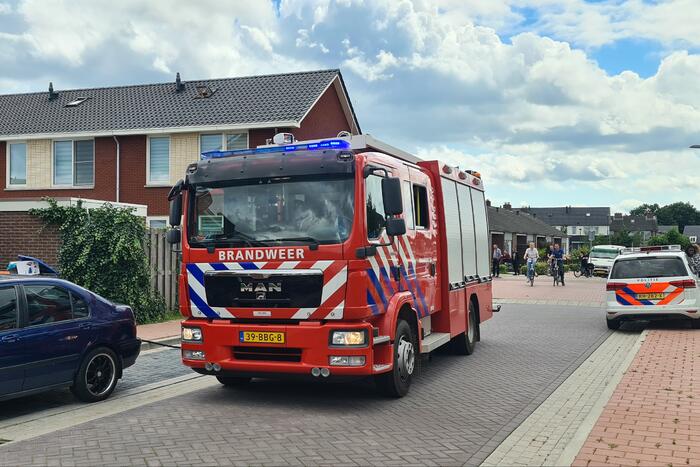 Diepvries veroorzaakt brand in schuur