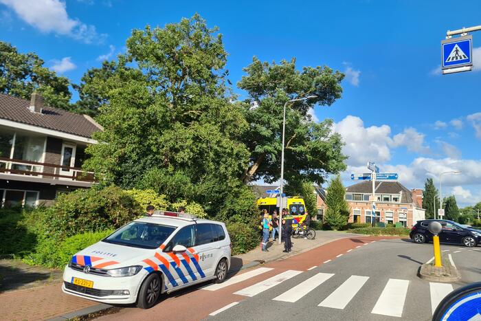 Auto en E-Scooter komen in botsing