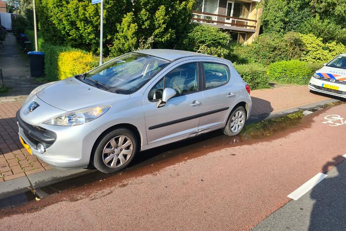 Auto en E-Scooter komen in botsing