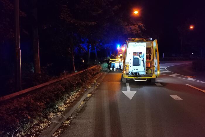 Persoon gewond na te water raking