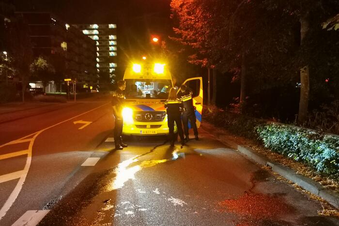 Persoon gewond na te water raking