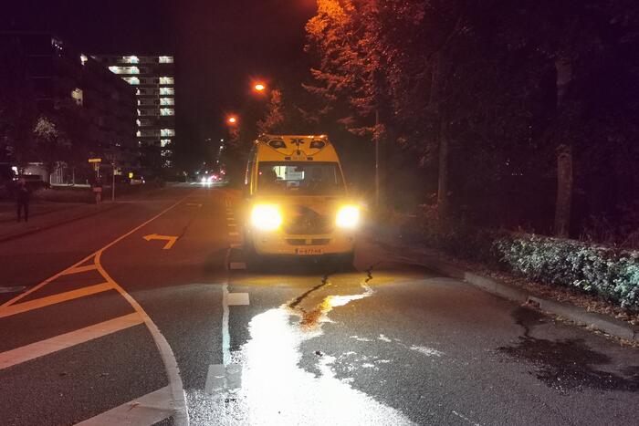 Persoon gewond na te water raking