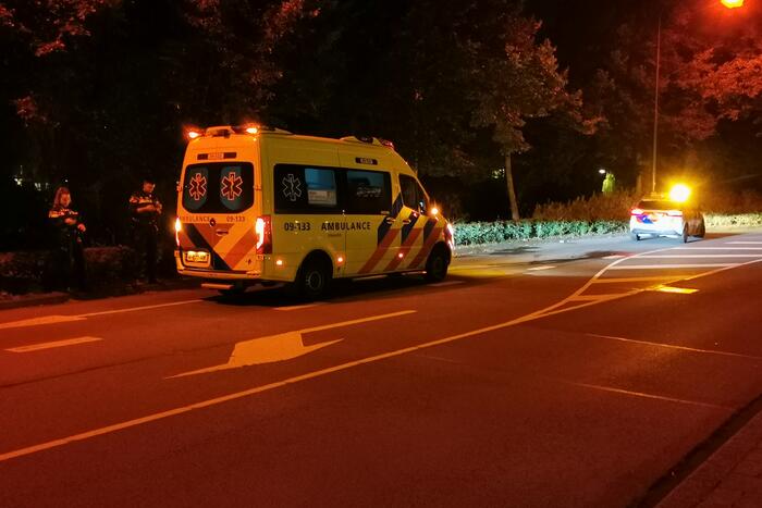 Persoon gewond na te water raking