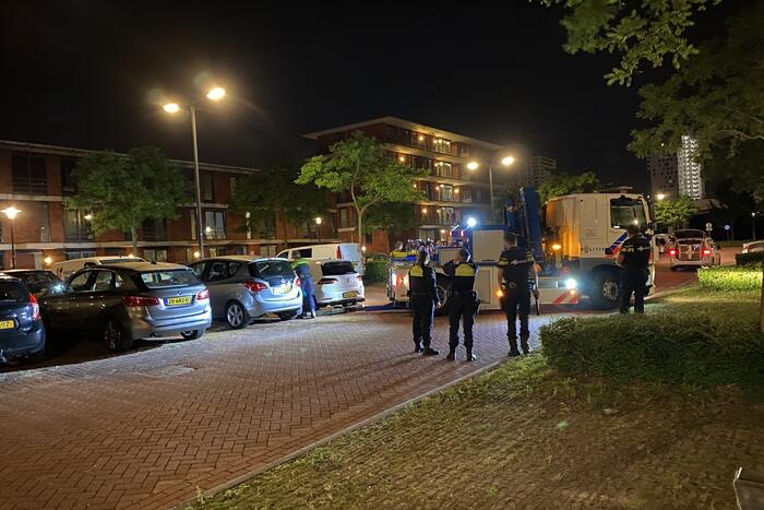 Grote politie-inzet na achtervolging vanuit België