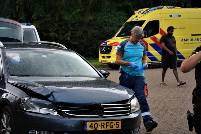 Schade bij kop-staart botsing