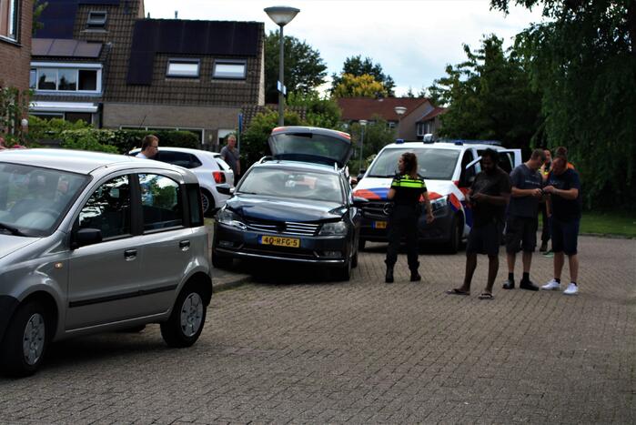 Schade bij kop-staart botsing