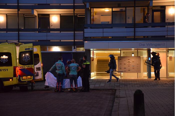 Persoon aangehouden door arrestatieteam