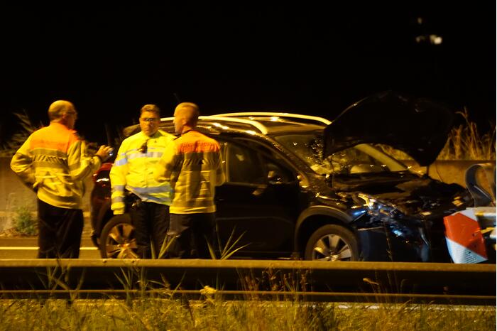 Twee gewonden door kop- staart botsing