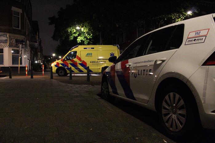 Persoon gewond door woningoverval