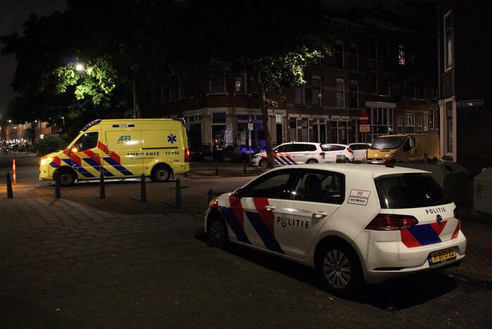Persoon gewond door woningoverval