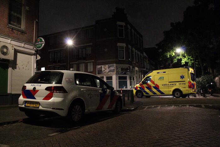 Persoon gewond door woningoverval