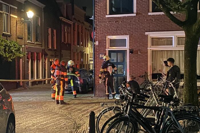 Bewoners schrikken wakker van woningbrand