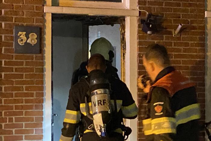 Bewoners schrikken wakker van woningbrand
