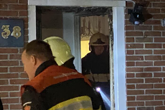 Bewoners schrikken wakker van woningbrand