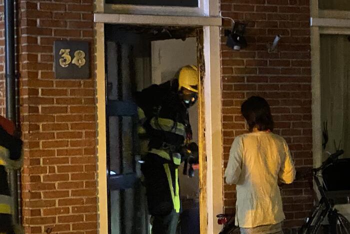 Bewoners schrikken wakker van woningbrand