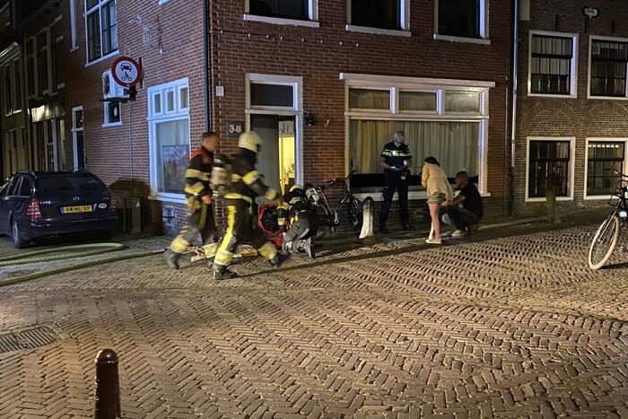 Bewoners schrikken wakker van woningbrand