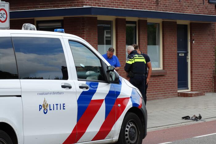 Scooterrijdster gewond door val