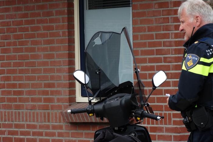 Scooterrijdster gewond door val