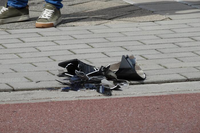 Scooterrijdster gewond door val