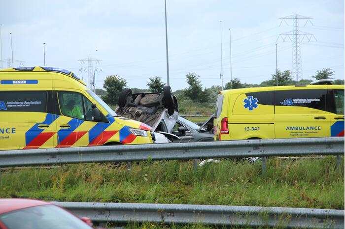 Meerdere gewonden bij zware aanrijding