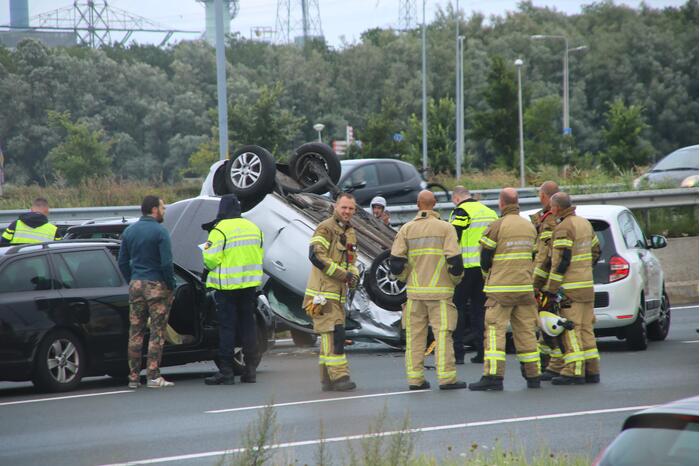 Meerdere gewonden bij zware aanrijding