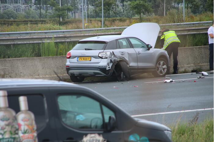 Meerdere gewonden bij zware aanrijding