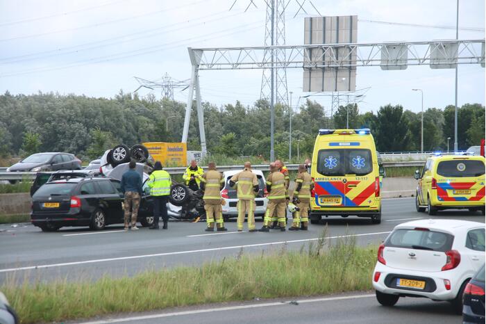 Meerdere gewonden bij zware aanrijding