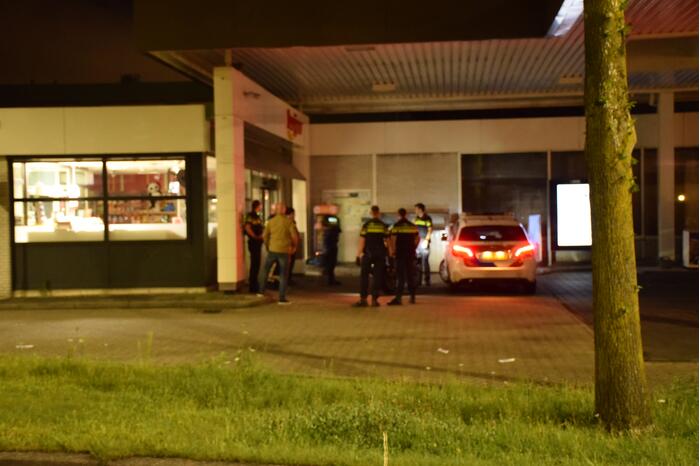 Persoon aangehouden na heterdaad inbraak op tankstation