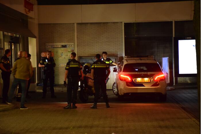 Persoon aangehouden na heterdaad inbraak op tankstation