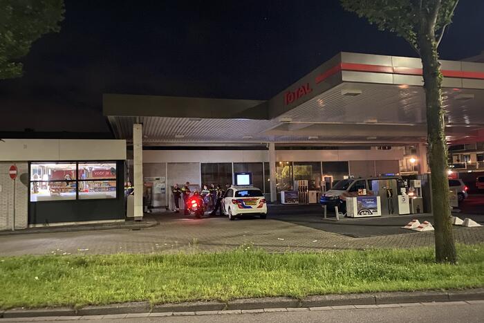 Persoon aangehouden na heterdaad inbraak op tankstation