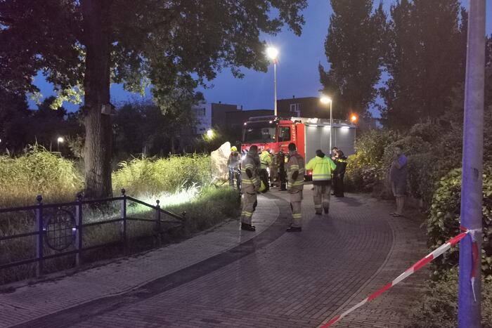 Zoektocht naar bestuurder motorscooter