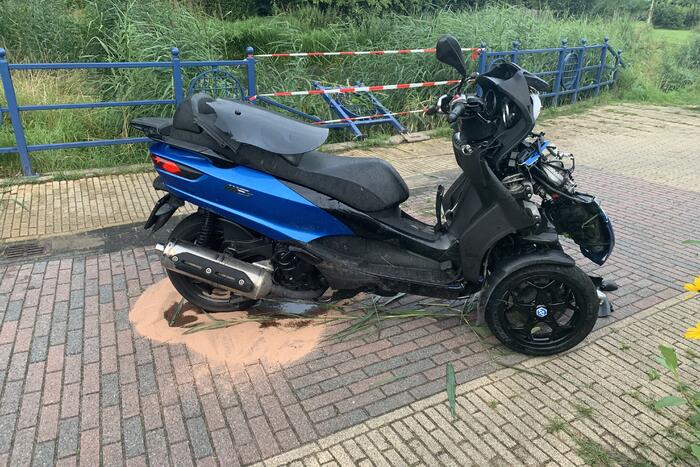 Zoektocht naar bestuurder motorscooter