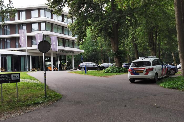Fletcher Hotel De Wageningse Berg ontruimd door gaslekkage