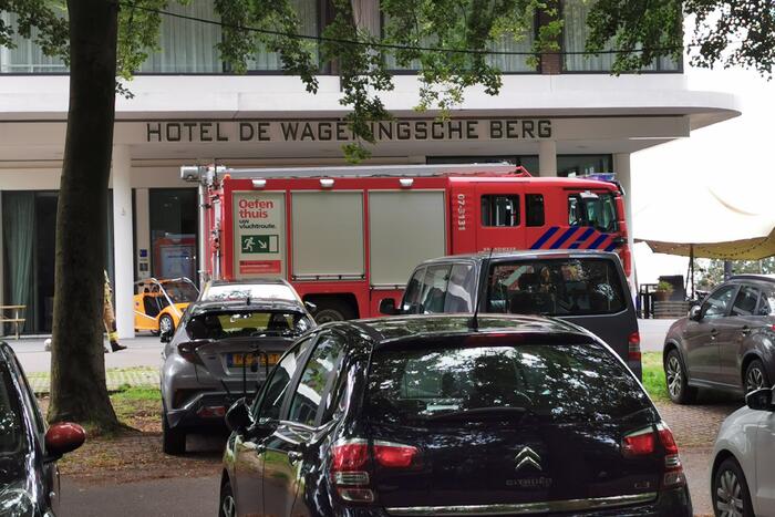 Fletcher Hotel De Wageningse Berg ontruimd door gaslekkage