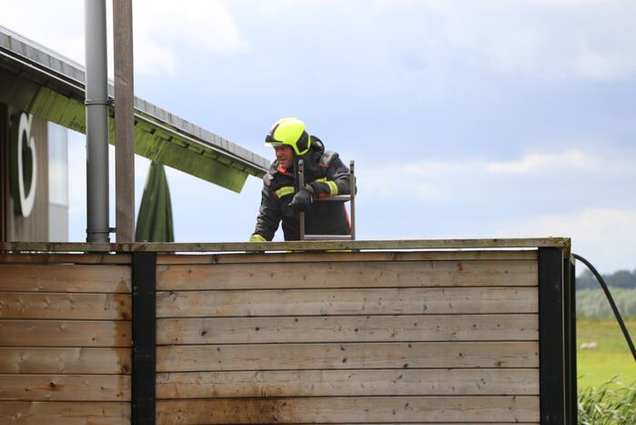 La Place ontruimd door brand